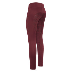 Legging d'équitation Euro-Star Dietse Winter FullGrip Bordeaux Legging d'équitation Euro-Star Dietse Winter FullGrip Bordeaux