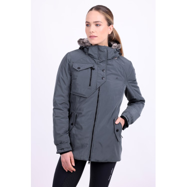 Parka jas Euro-Star Lajana Donkere castor Blauw