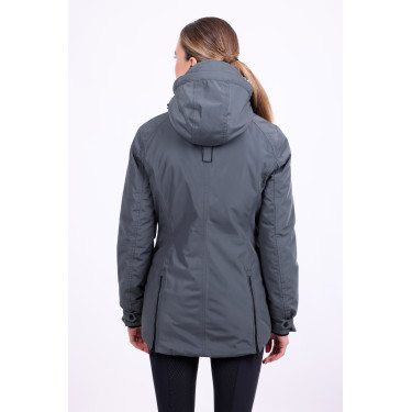 Parka veste Euro-Star Lajana Dark castor Bleu Parka veste Euro-Star Lajana Dark castor Bleu