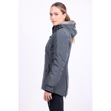Parka veste Euro-Star Lajana Dark castor Bleu Parka veste Euro-Star Lajana Dark castor Bleu