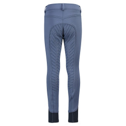 Pantalon d'équitation Easy Rider Xenia FullGrip kids Digital blue Bleu