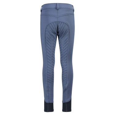 Pantalon d'équitation Easy Rider Xenia FullGrip kids Digital blue Bleu