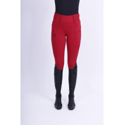 Legging d'équitation Easy Rider Don FullGrip Pomegranate Rouge