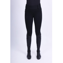 Legging d'équitation Euro-Star Don FullGrip Noir