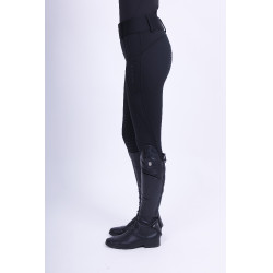 Legging d'équitation Euro-Star Don FullGrip Noir