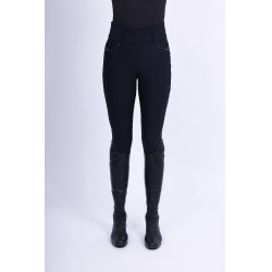 Legging d'équitation Euro-Star Maxima FullGrip Noir