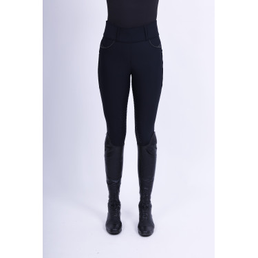 Legging d'équitation Euro-Star Maxima FullGrip Noir Legging d'équitation Euro-Star Maxima FullGrip Noir