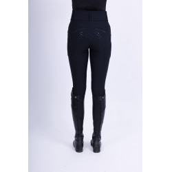 Legging d'équitation Euro-Star Maxima FullGrip Noir