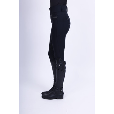 Legging d'équitation Euro-Star Maxima FullGrip Noir Legging d'équitation Euro-Star Maxima FullGrip Noir