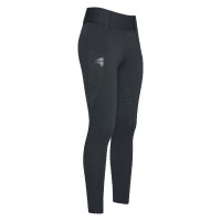 Legging d'équitation Euro-Star Don FullGrip Kids Noir