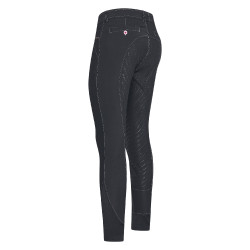 Pantalon d'équitation Euro-Star Phillip FullGrip Kids Noir