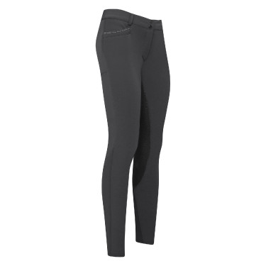 Pantalon d'équitation Euro-Star Arielle Snow FullGrip Magnet grey Gris