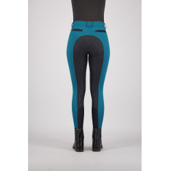 Pantalon d'équitation Euro-Star Arista Fashion FullGrip Teal green Vert