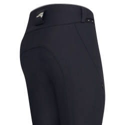 Pantalon d'équitation Euro-Star Equitation Queen FD FullG Shiny navy Bleu