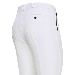 Pantalon d'équitation Euro-Star Marco FullGrip Blanc