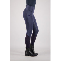 Legging d'équitation Euro-Star Breez Fashion FullGrip Bleu marine Legging d'équitation Euro-Star Breez Fashion FullGrip Bleu marine