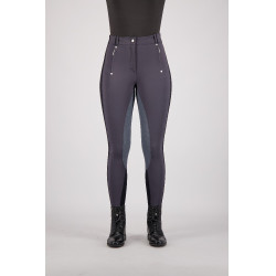 Pantalon d'équitation Euro-Star Slim Shape Fashion FullGrip Periscope Gris Pantalon d'équitation Euro-Star Slim Shape Fashion FullGrip Periscope Gris