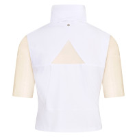 Crop top de compétition Euro-Star Flying Fearless Blanc