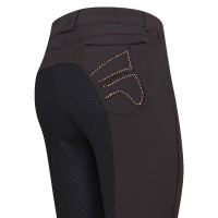 Pantalon d'équitation Euro-Star Indigo Diamond FullGrip  Euro-Star sential Marron / or Pantalon d'équitation Euro-Star Indigo Diamond FullGrip  Euro-Star sential Marron / or