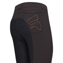 Pantalon d'équitation Euro-Star Indigo Diamond FullGrip  Euro-Star sential Marron / or