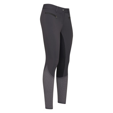 Pantalon d'équitation Euro-star Airflow FullGrip Periscope Gris