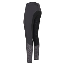 Pantalon d'équitation Euro-star Airflow FullGrip Periscope Gris