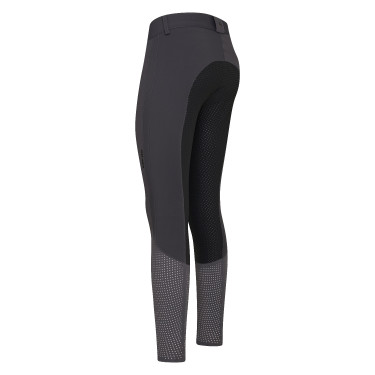 Pantalon d'équitation Euro-star Airflow FullGrip Periscope Gris