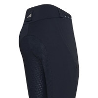 Rijbroek Euro-star Equitation Queen Diamond FullGrip zomer Marineblauw