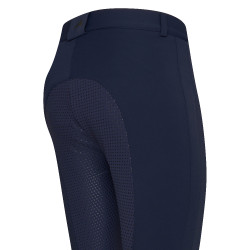 Pantalon d'équitation Euro-star Airflow FullGrip Evening blue Bleu