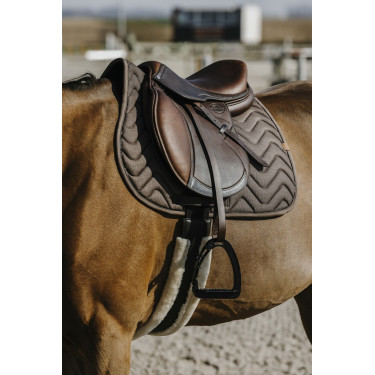 Tapis de selle Equithème Tweedytan Tapis de selle Equithème Tweedytan