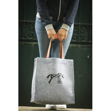 Sac Pénélope Feutre Gris / noir Sac Pénélope Feutre Gris / noir