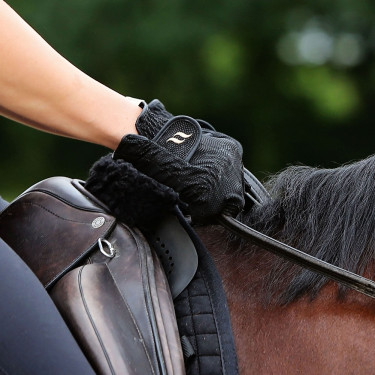 Rijhandschoenen Back on Track® Zwart Rijhandschoenen Back on Track® Zwart
