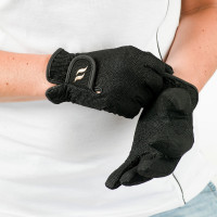 Gants d'équitation Back on Track® Noir Gants d'équitation Back on Track® Noir