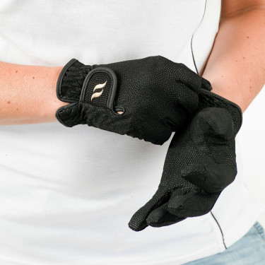 Rijhandschoenen Back on Track® Zwart Rijhandschoenen Back on Track® Zwart