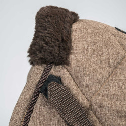 Tapis de selle de dressage Back on Track Haze Collection Marron