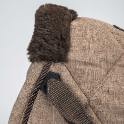 Tapis de selle Back on Track Haze Collection Marron Tapis de selle Back on Track Haze Collection Marron