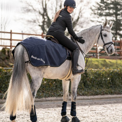 Couvre-reins imperméable Back on Track® Sammy Bleu Couvre-reins imperméable Back on Track® Sammy Bleu