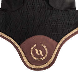 Bonnet cheval Night Collection Back On Track Café Marron