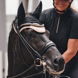 Bonnet cheval Night Collection Back On Track Champagne Beige