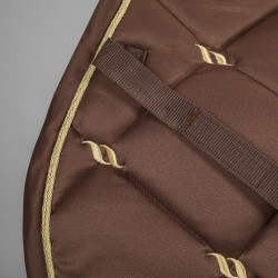 Tapis de Selle Dressage Night Collection Back On Track Café Marron Tapis de Selle Dressage Night Collection Back On Track Café Marron