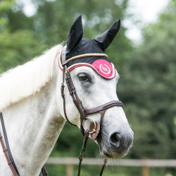 Bonnet cheval Night Collection Back On Track Rubis Rouge