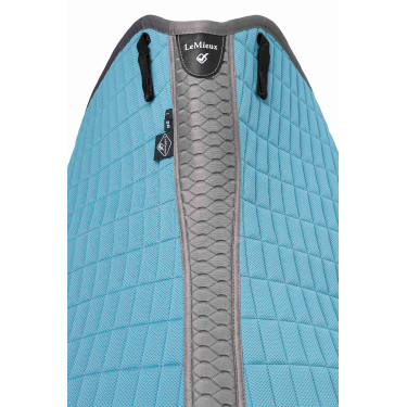 LeMieux Self-Cool Dressuur Vierkant Blauw