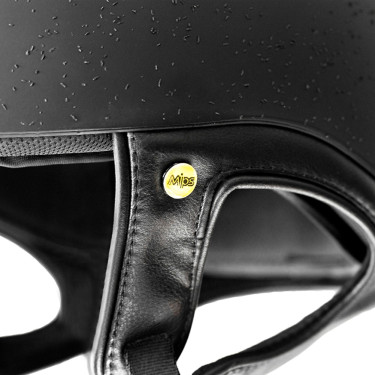 Casque EQ3 Lynx Back on Track Eventing Noir