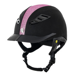 Casque EQ3 Lynx Back on Track Microfibre Pink sand Rose