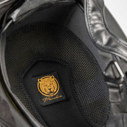 Casque EQ3 Pardus smooth Back on Track à molette Noir