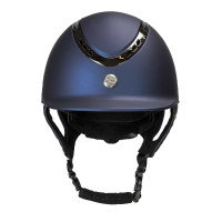 EQ3 Pardus gladde helm Back on Track met draaiknop Zwart