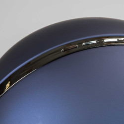 Casque EQ3 Pardus smooth Back on Track à molette Bleu