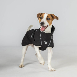Manteau chien polyvalent Bark Back on Track Noir Manteau chien polyvalent Bark Back on Track Noir