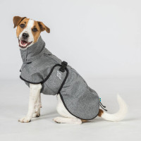 Manteau chien polyvalent Bark Back on Track Noir