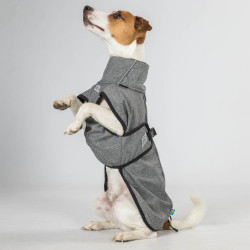 Manteau chien polyvalent Bark Back on Track Gris Manteau chien polyvalent Bark Back on Track Gris